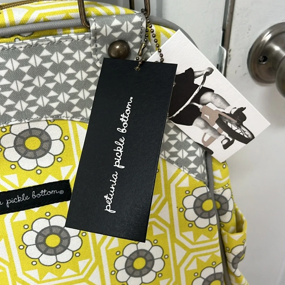 Petunia Pickle Bottom Succulent Garden Sashay Satchel Diaper Bag,NWT